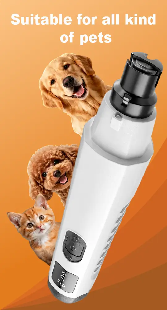 Hush Claw – Best quiet Pet Nail Grinder For Dogs is not only designed for dogs but also for other pets with nails, and even for trimming our own nails after cleaning.
